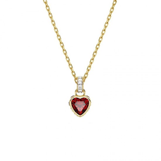 5648750 Swarovski Stilla Red Necklace Pendant Jewelry