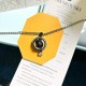 5680868 Swarovski Swan Black Silver Necklace Pendant Jewelry