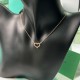 Tiffany & Co. Gold Heart Necklace For Women Pendant Jewellery