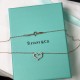 Tiffany & Co. Gold Heart Necklace For Women Pendant Jewellery