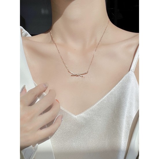 Tiffany & Co. Gold diamond Necklace For Women Jewellery