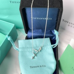 Tiffany & Co. Paloma Picasso 925 Silver Small Necklace For Women Jewellery 