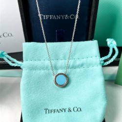 Tiffany & Co. Silver Bloe Necklace For Women Jewellery 