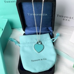 Tiffany & Co. Silver Blue For Women Necklace Jewellery 