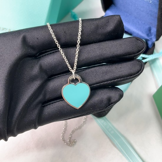 Tiffany & Co. Silver Blue For Women Necklace Jewellery