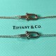 Tiffany & Co. Silver U-shaped Horseshoe Buckle Necklace For Women Jewellery