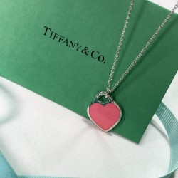 Tiffany & Co.Pink Love Necklace For Women Pendant Jewellery 