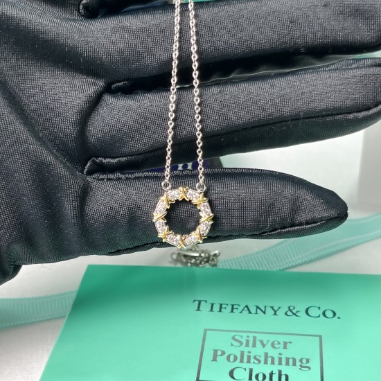 Tiffany & Co.Platinum Necklace For Women Pendant Jewellery