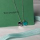 Tiffany & Co.Silver Blue Necklace For Women Jewellery