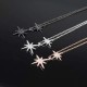 APM Monaco 925 Double Meteor Necklace Women Jewellery