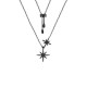 APM Monaco 925 Double Meteor Necklace Women Jewellery