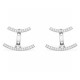 APM Monaco 925 Silver Ear Stud For Women Jewellery