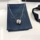 APM Monaco 925 Silver Small Waist Necklace Women Jewellery