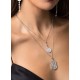 APM Monaco Festival 925 Silver Pendant For Women Jewellery AC3965XNA