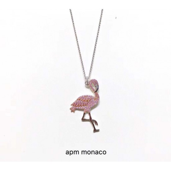 APM Monaco Flamingo Earrings Pendant For Women Jewellery Suit