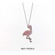 APM Monaco Flamingo Earrings Pendant For Women Jewellery Suit