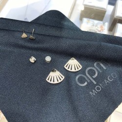 APM Monaco Jewellery Silver Earrings Women 