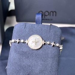 APM Monaco Pearl Shell Bracelet Women Jewellery 