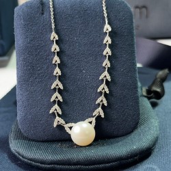 APM Monaco Wheat Pearl Necklace Jewellery For Women 