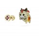 Swarovski Chinese Zodiac Gold Earring Size 1.4cmx1.2cm Jewelry