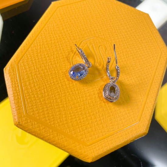 5671817 Swarovski Constellae Silver Earring Jewelry