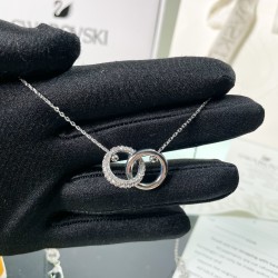 5670251 Swarovski Dextera Silver Necklace Pendant Jewelry