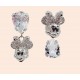 5668779 Swarovski Disney Minnie Mouse Silver Earring Jewelry