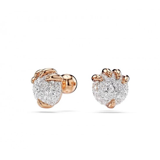 5681058 Swarovski Dragon Phoenix Rose Gold Earring Jewelry