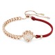 5675841 Swarovski Dragon Phoenix Rose Gold Red Bracelet Jewelry