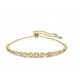 5663395 Swarovski Emily Gold Bracelet Bangle Jewelry