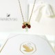 5666225 Swarovski Idyllia Gold Red Necklace Pendant Jewelry