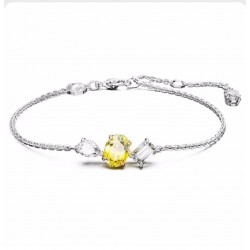 5668362 Swarovski Mesmera Silver Gold Bracelet Bangle Jewelry