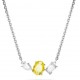 5668278 Swarovski Mesmera Silver Gold Necklace Pendant Jewelry