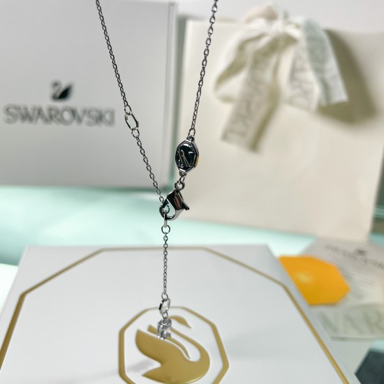 5668278 Swarovski Mesmera Silver Gold Necklace Pendant Jewelry