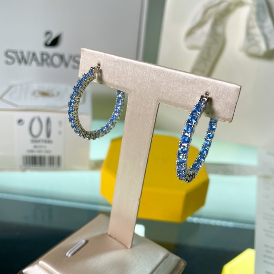 5647446 Swarovski Millenia Silver Earring Jewelry