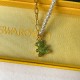 Swarovski Teddy Green Bear Pearl Bracelet For Women Jewelry 5669167