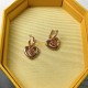 Swarovski UNA Pink Drop Earrings For Women Jewelry 5662875